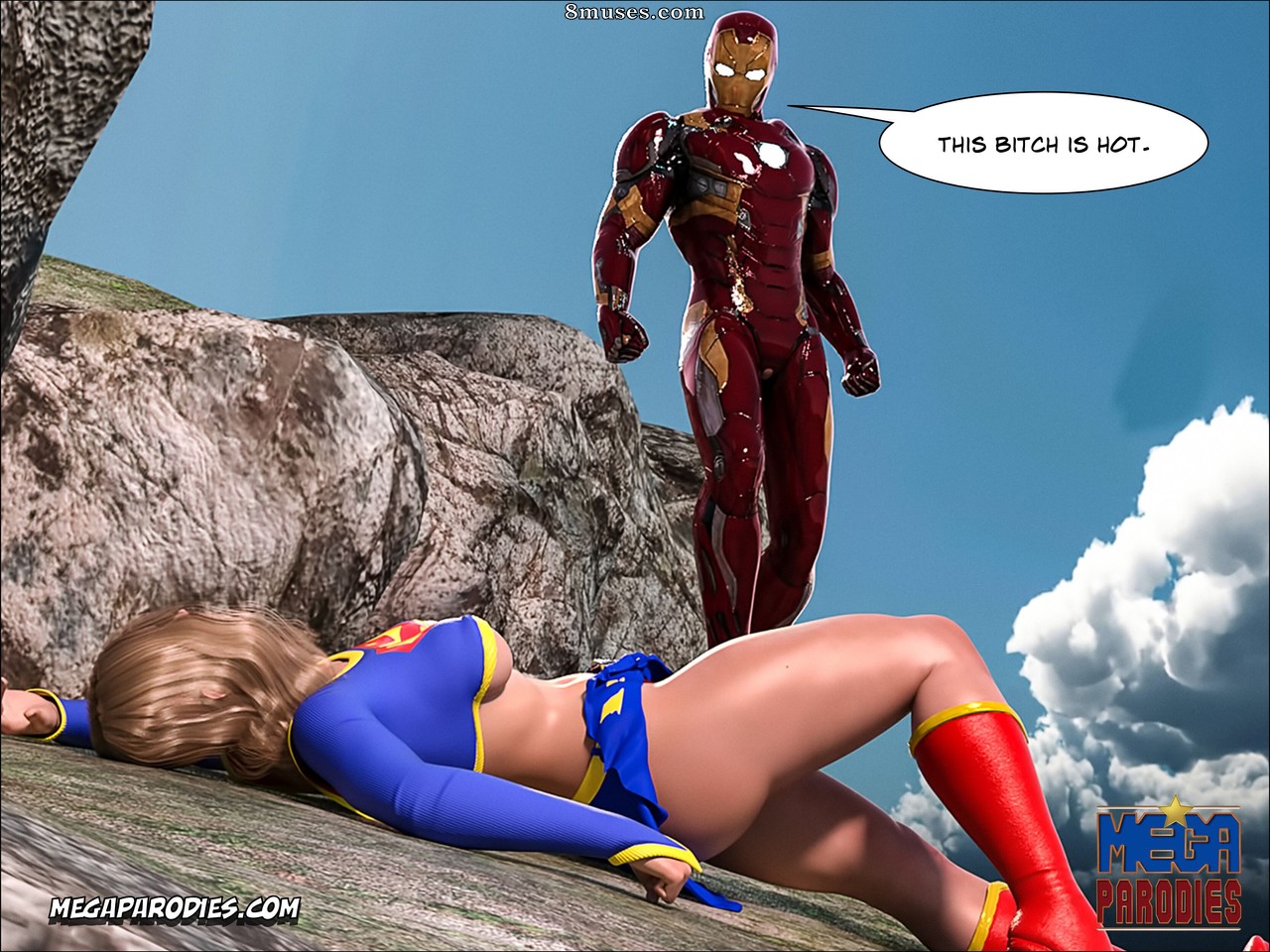 Mega Parodies Comics - Marvel x DC - Page 46