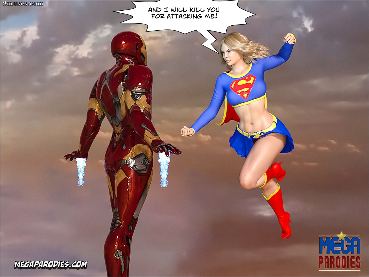 Mega Parodies Comics - Marvel x DC - Page 28