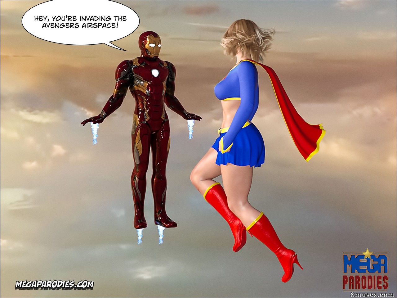 Mega Parodies Comics - Marvel x DC - Page 25