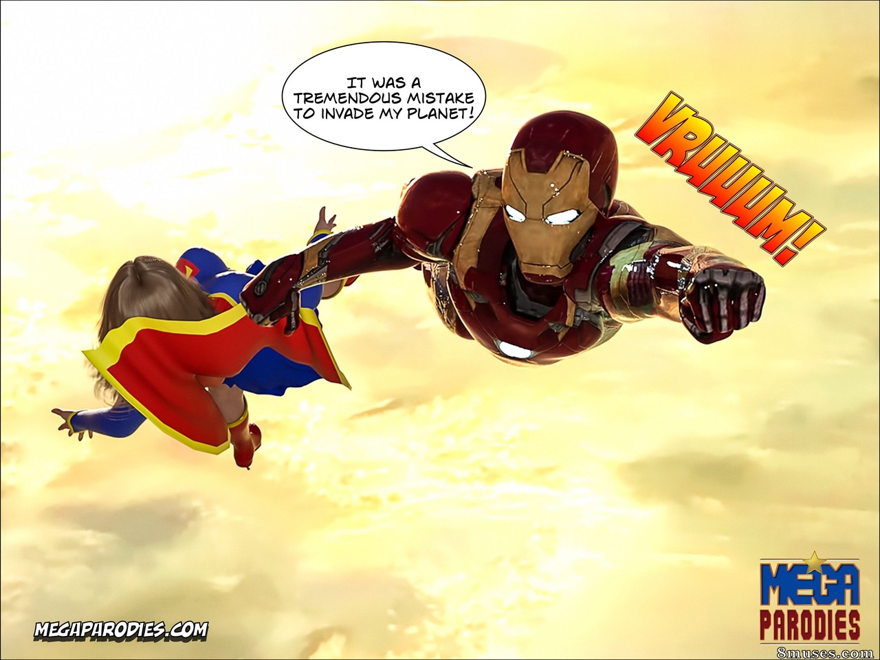 Mega Parodies Comics - Marvel x DC - Page 41