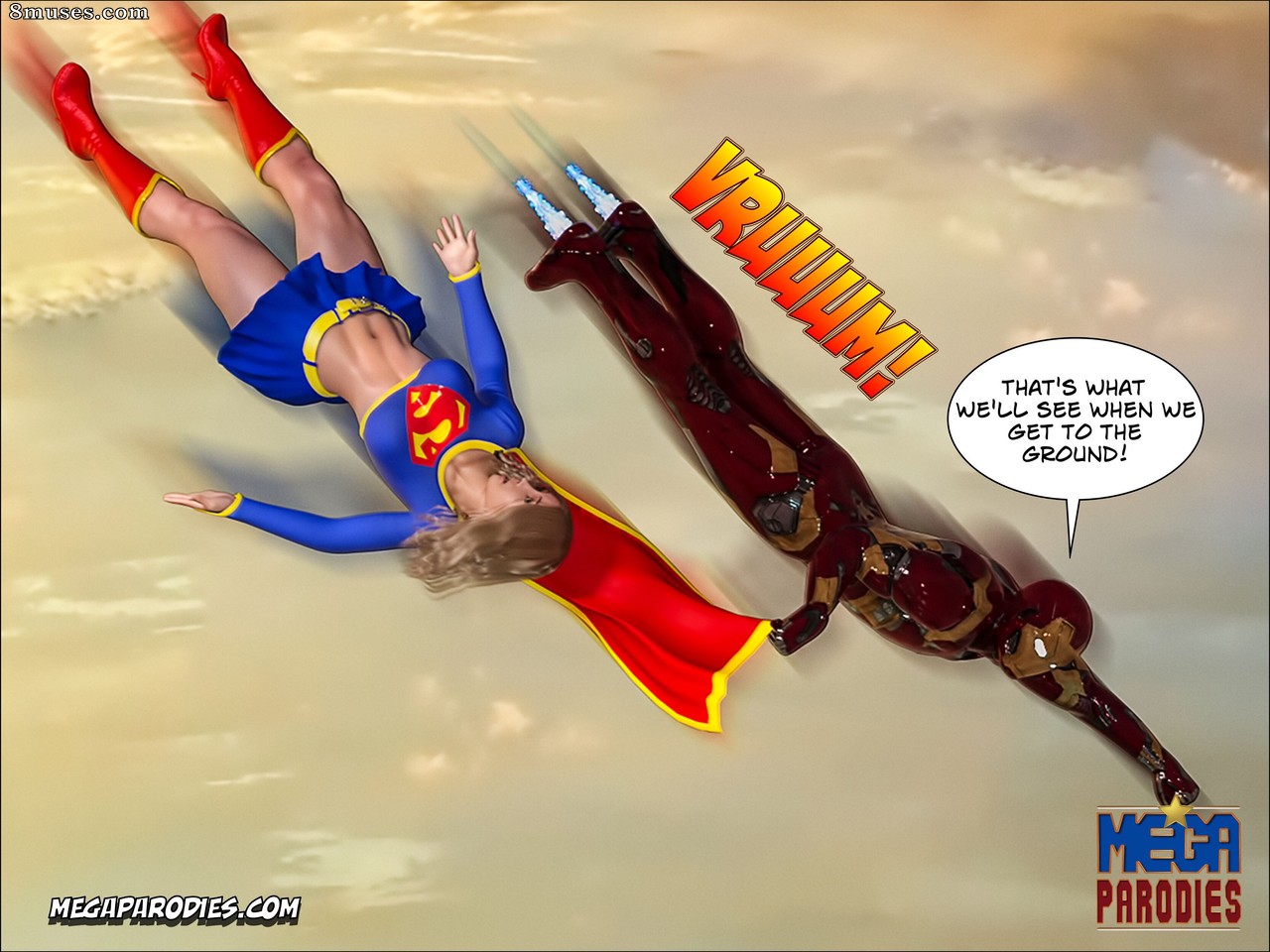 Mega Parodies Comics - Marvel x DC - Page 43