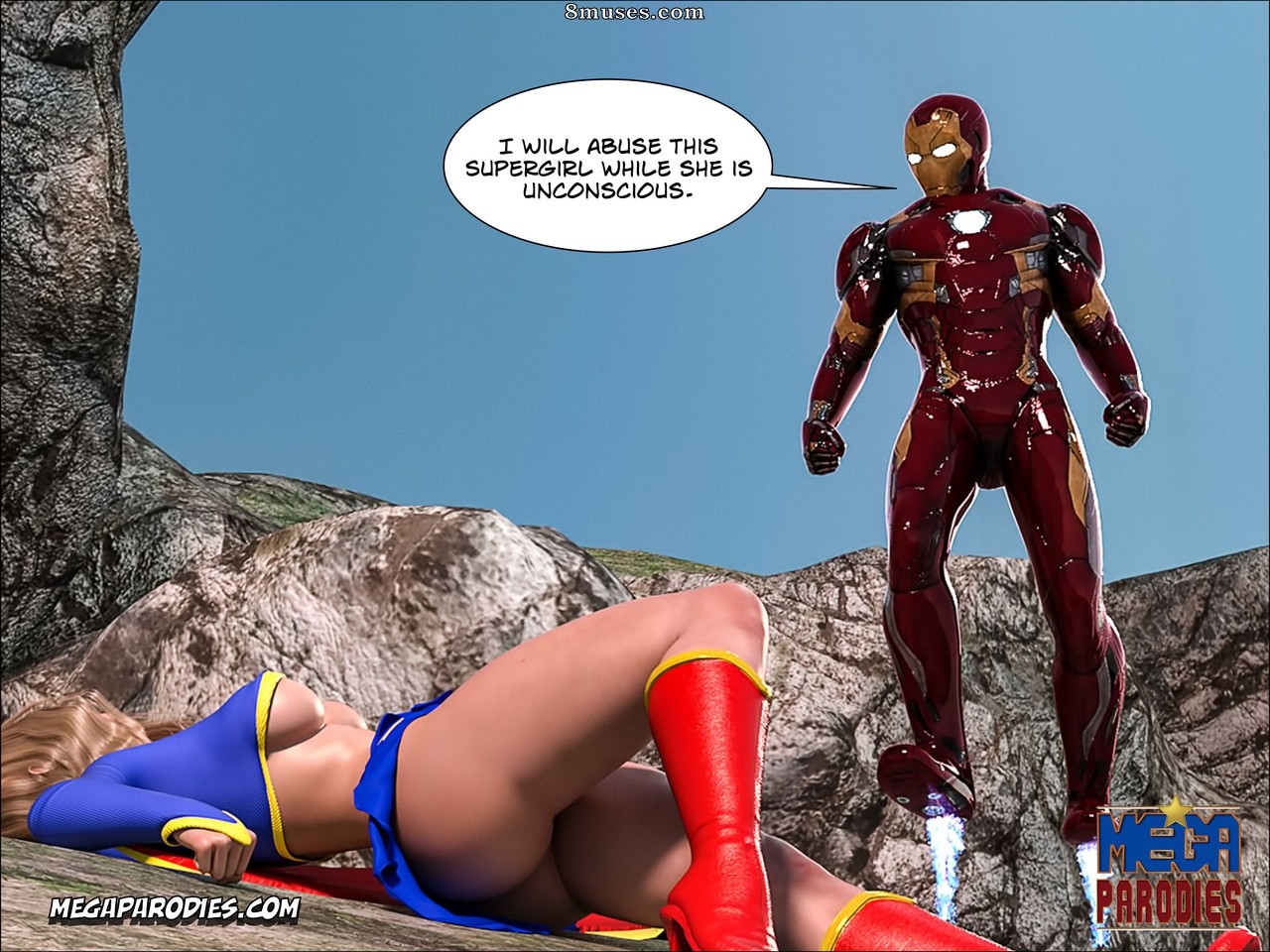 Mega Parodies Comics - Marvel x DC - Page 49
