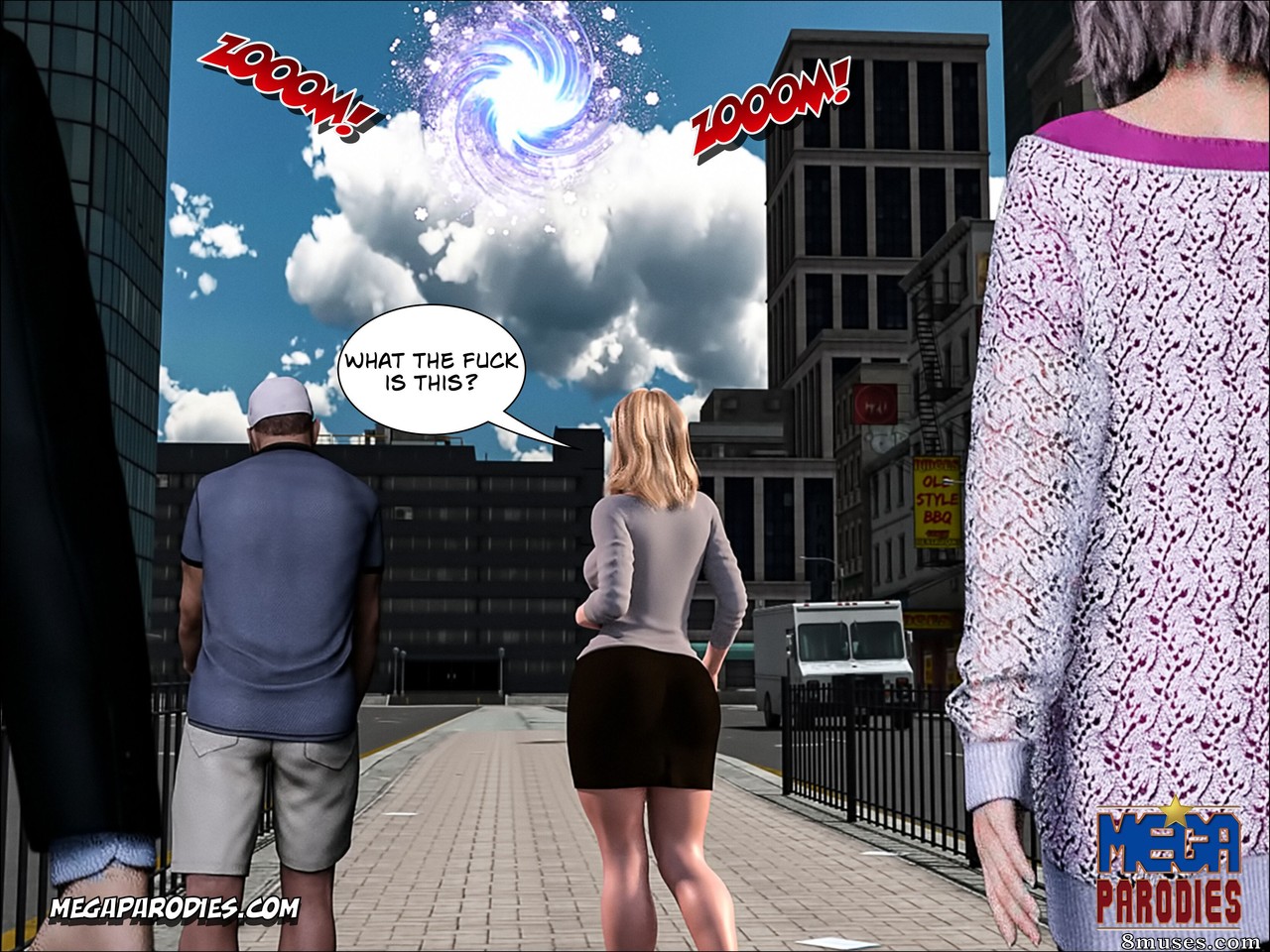Mega Parodies Comics - Marvel x DC - Page 3