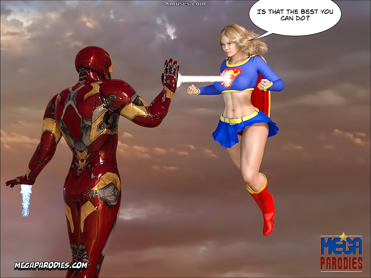 Mega Parodies Comics - Marvel x DC - Page 30