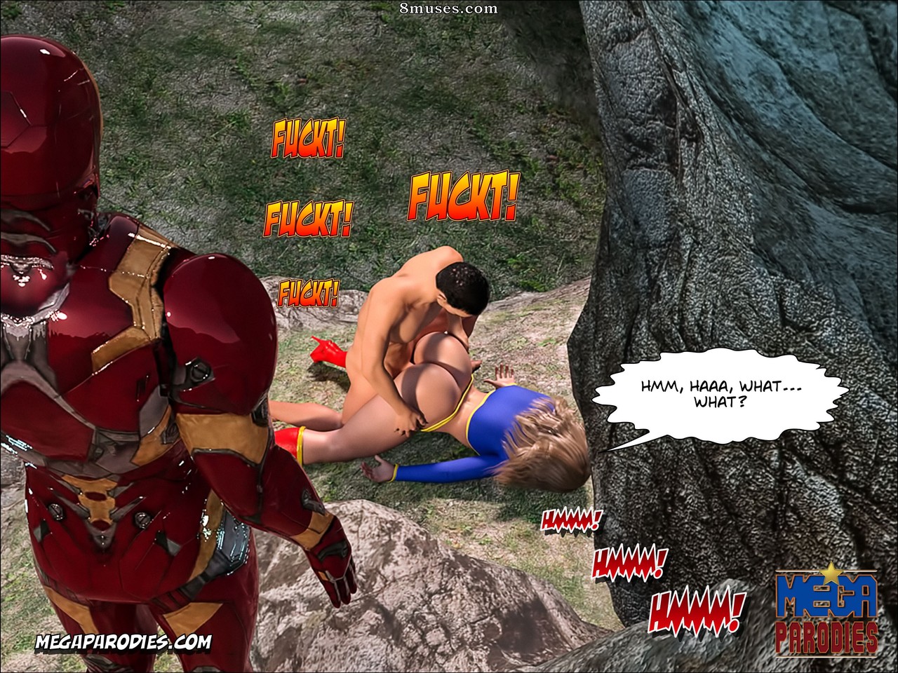 Mega Parodies Comics - Marvel x DC - Page 55