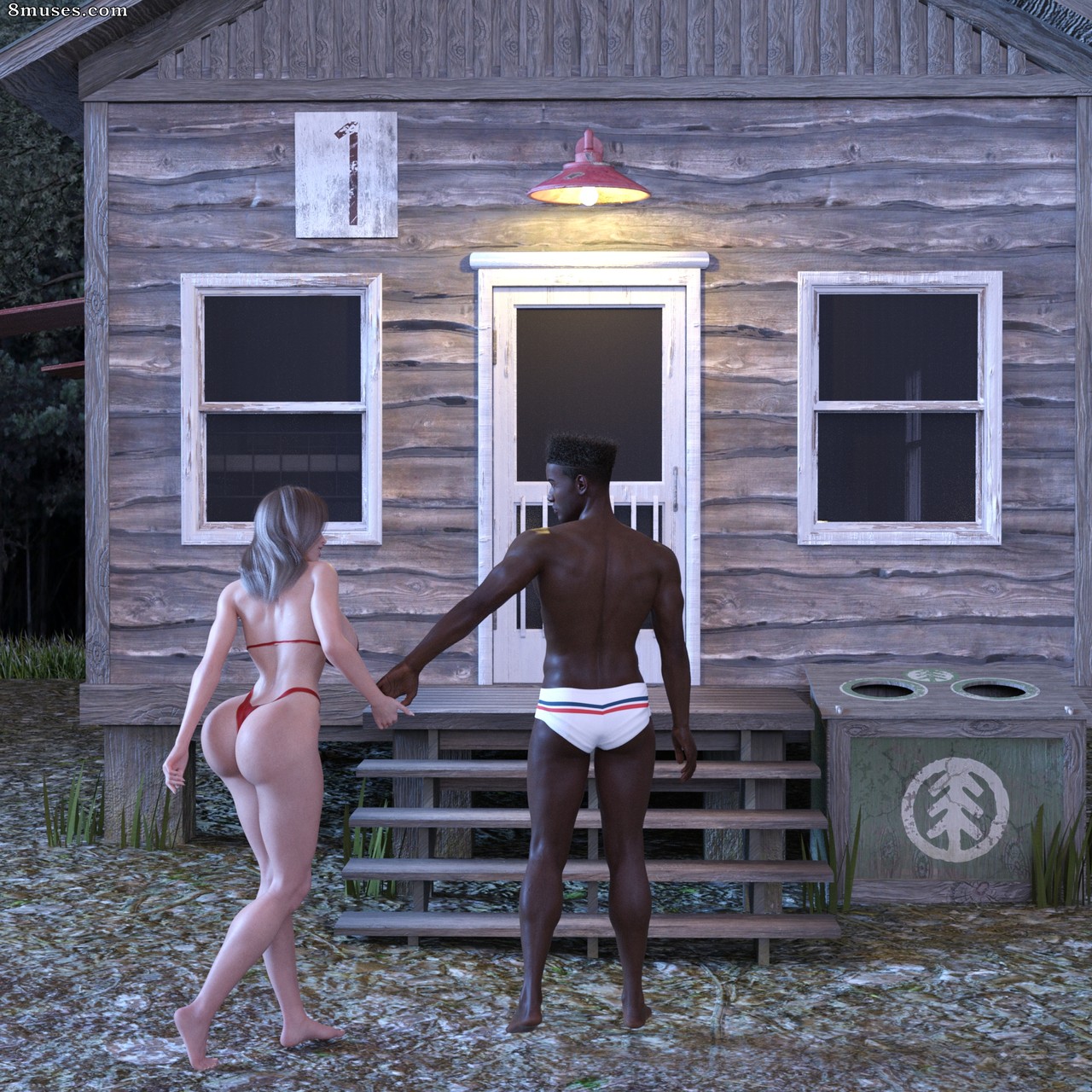 PlatinumAss - Naughty camping - Page 2