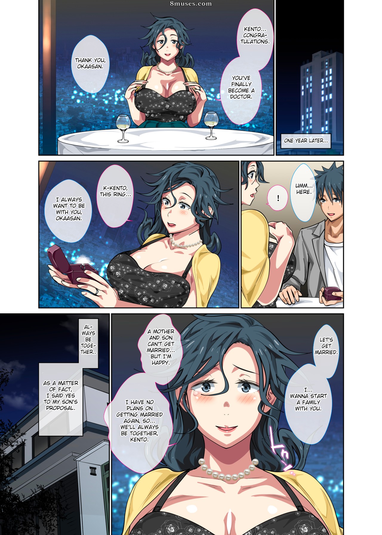 Page 63 |  Hentai-and-Manga-English/Spices/Jimi-dakedo-Eroi-Karada-Shita-Okaa-san-o-Fuuzoku-Ochi-Sunzen-de-Sukutta-Boshi-Soukan  | 8muses - Sex Comics