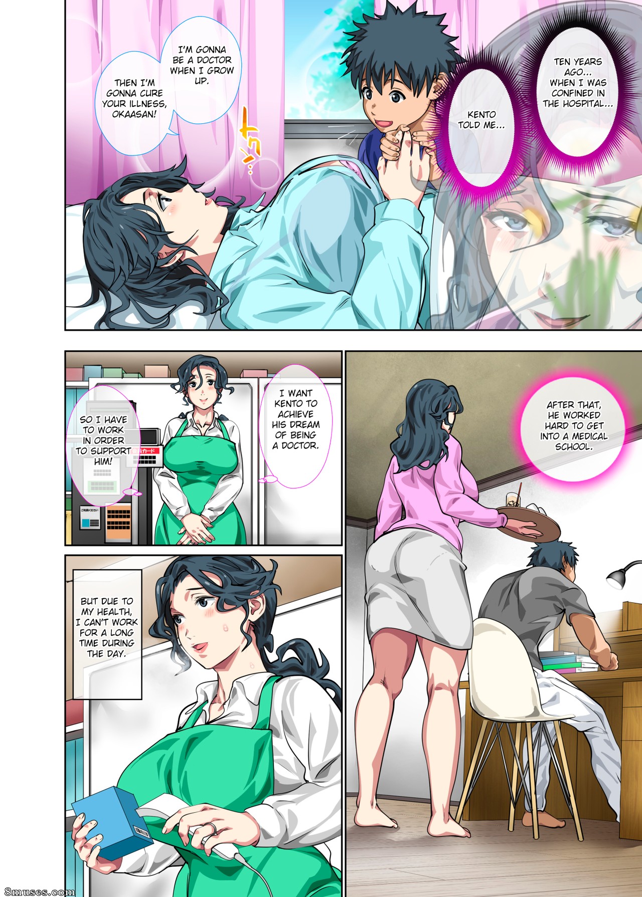 Page 4 |  Hentai-and-Manga-English/Spices/Jimi-dakedo-Eroi-Karada-Shita-Okaa-san-o-Fuuzoku-Ochi-Sunzen-de-Sukutta-Boshi-Soukan  | 8muses - Sex Comics