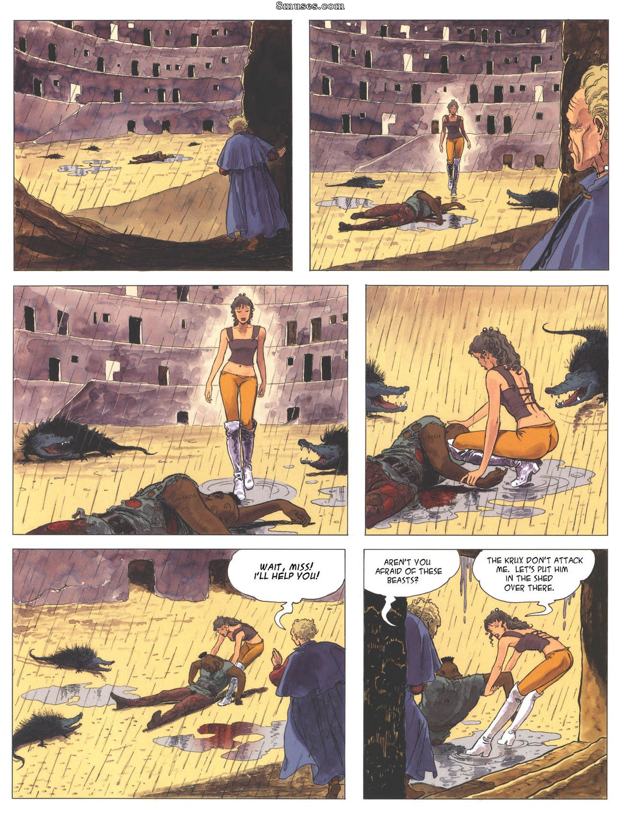 Milo Manara Comics - Piranese - El planeta prisión - Página 15