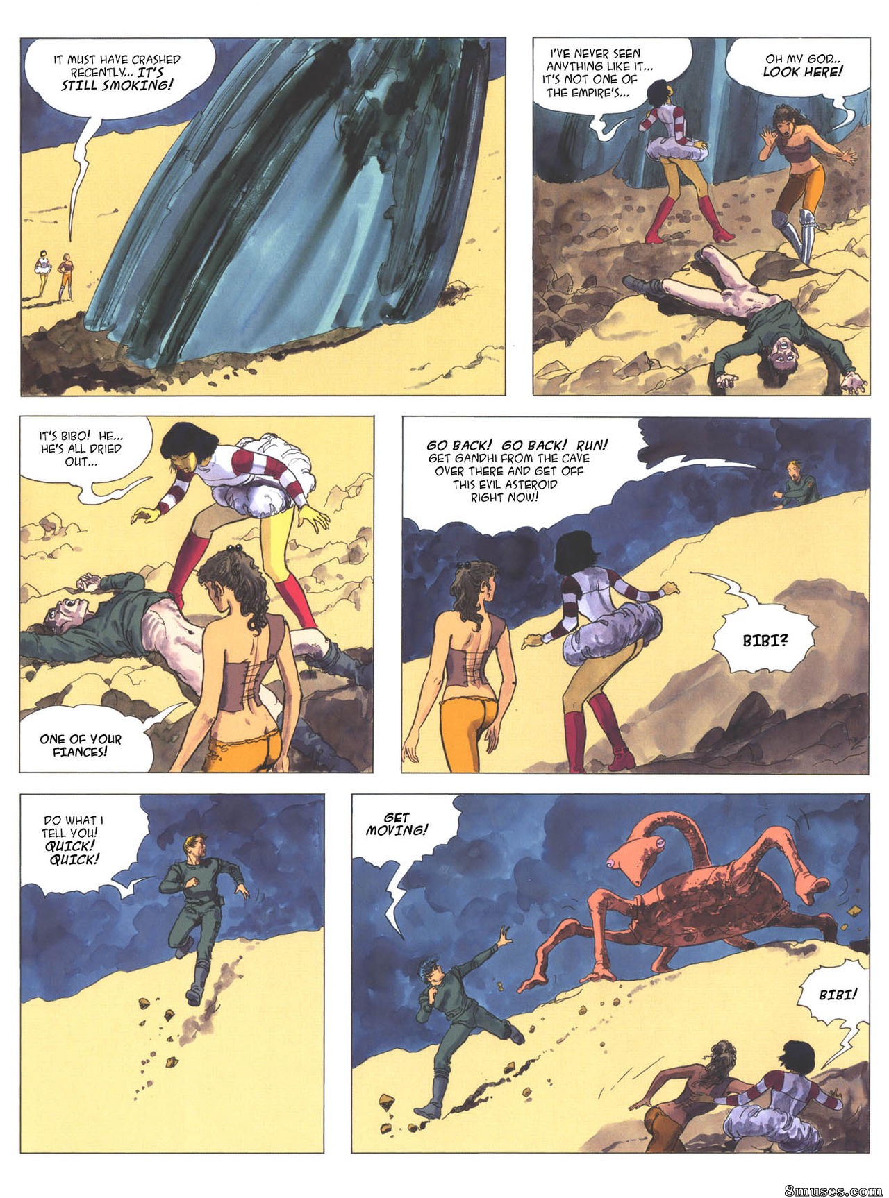 Milo Manara Comics - Piranese - O planeta prisão - Página 48