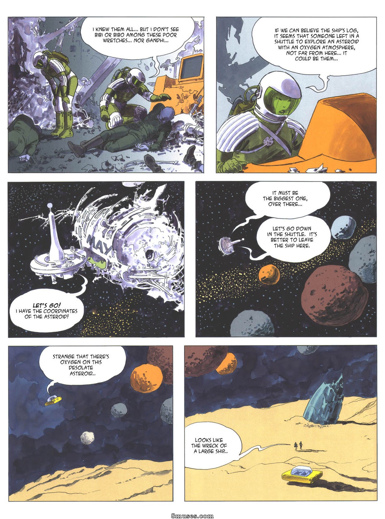 Milo Manara Comics - Piranese - El planeta prisión - Página 47