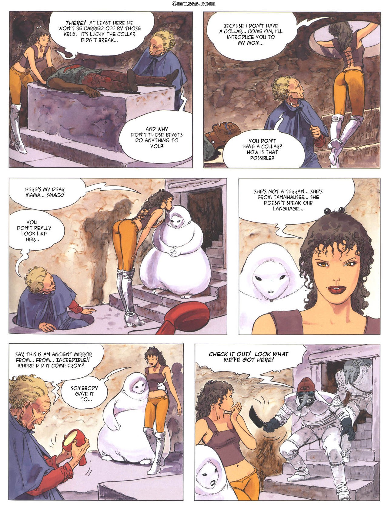 Milo Manara Comics - Piranese - O planeta prisão - Página 16