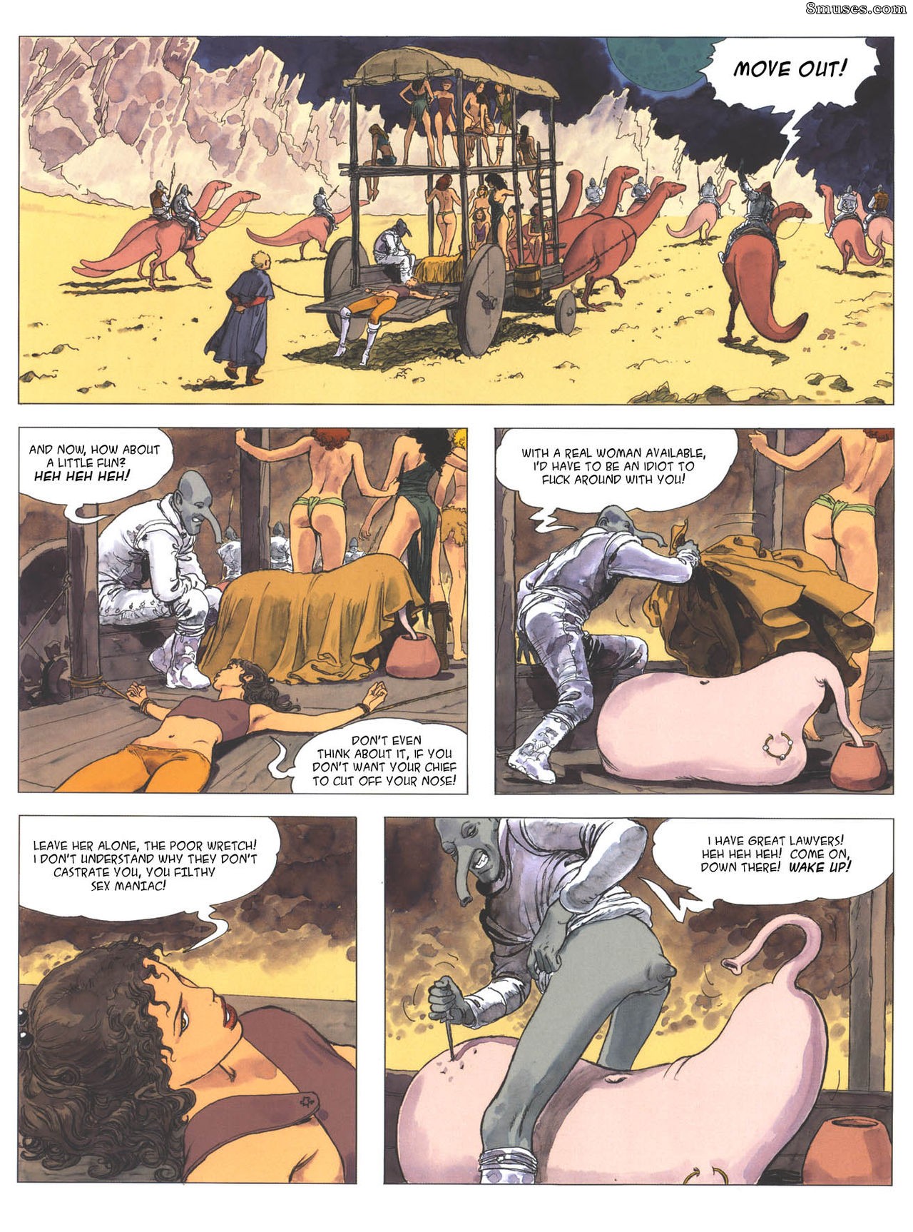 Milo Manara Comics - Piranese - O planeta prisão - Página 21