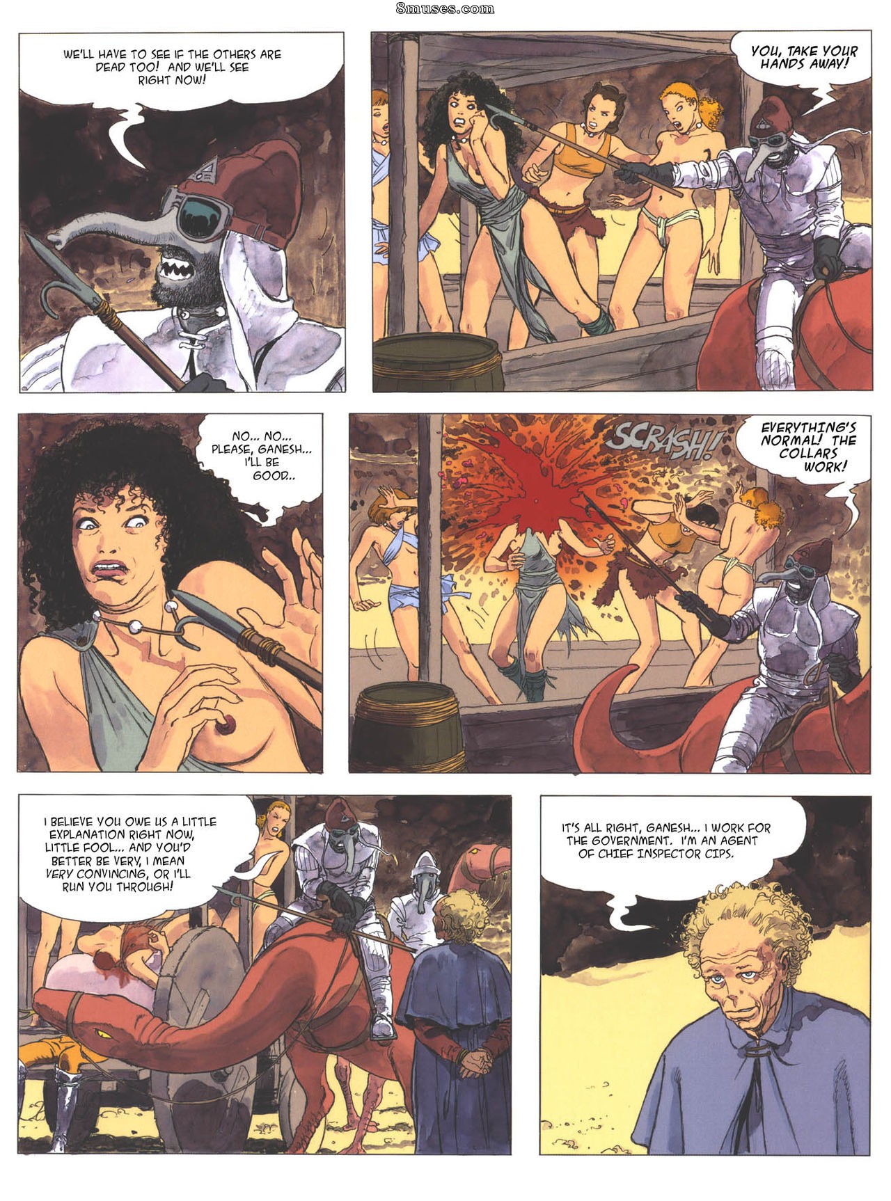 Milo Manara Comics - Piranese - O planeta prisão - Página 25