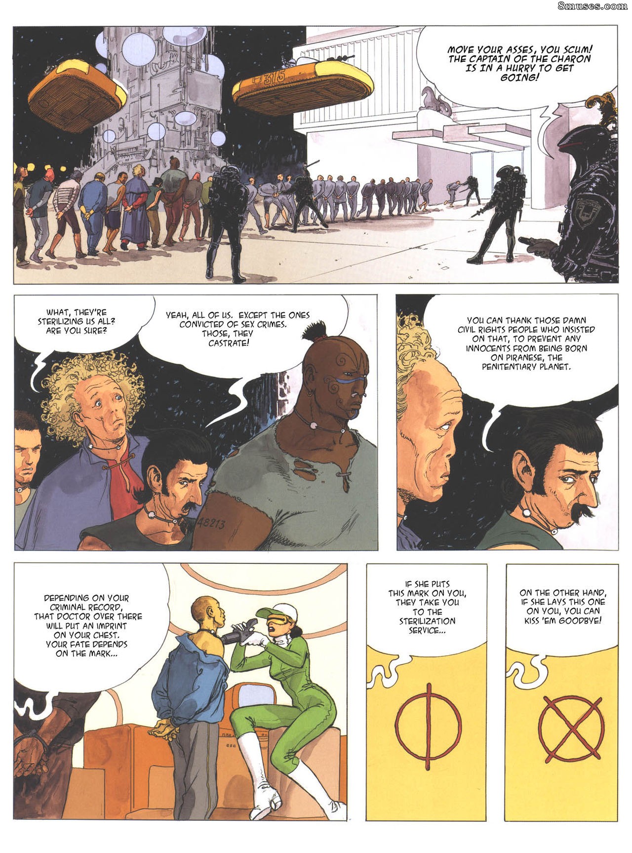 Milo Manara Comics - Piranese - O planeta prisão - Página 7