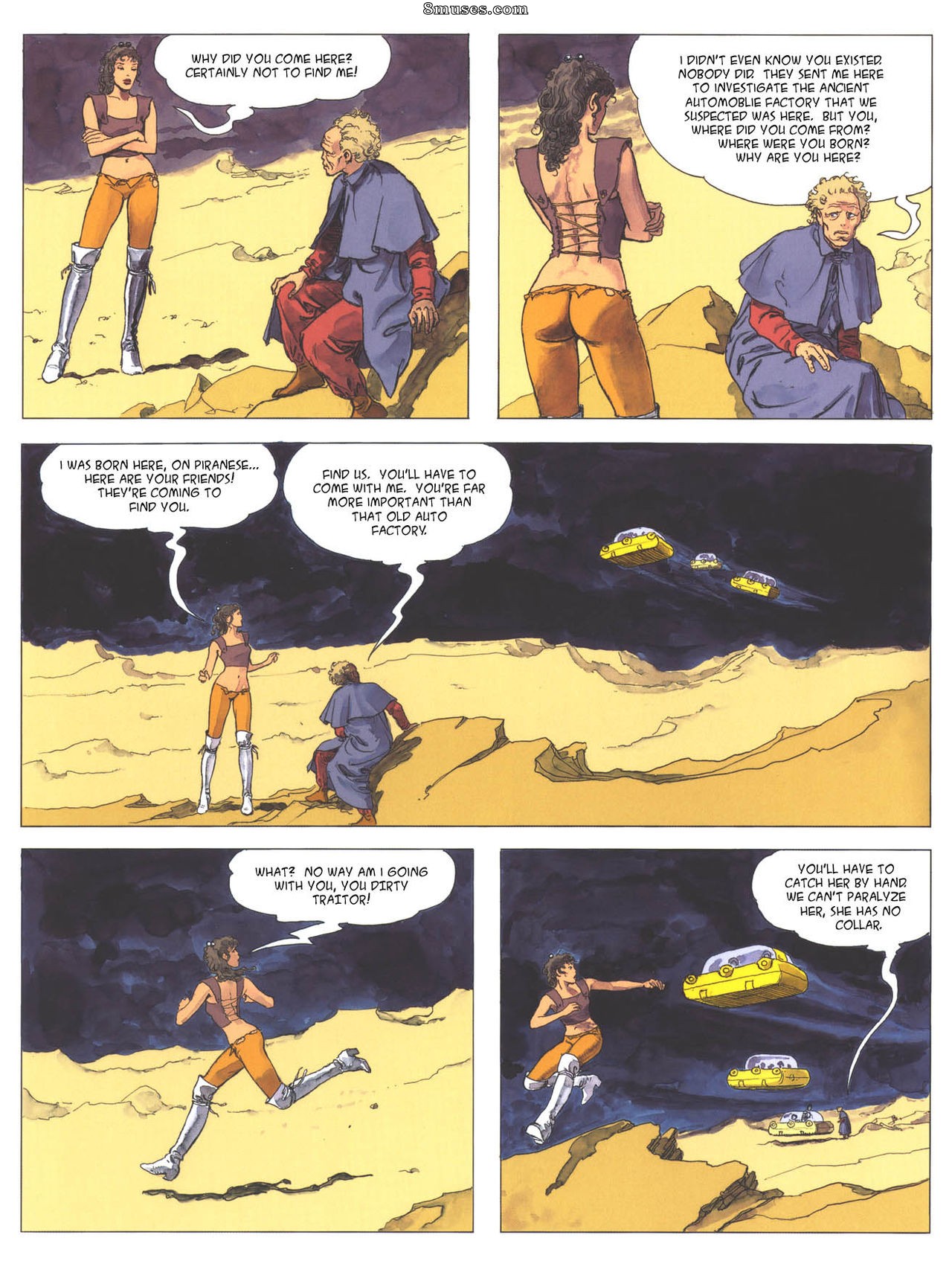 Milo Manara Comics - Piranese - O planeta prisão - Página 27