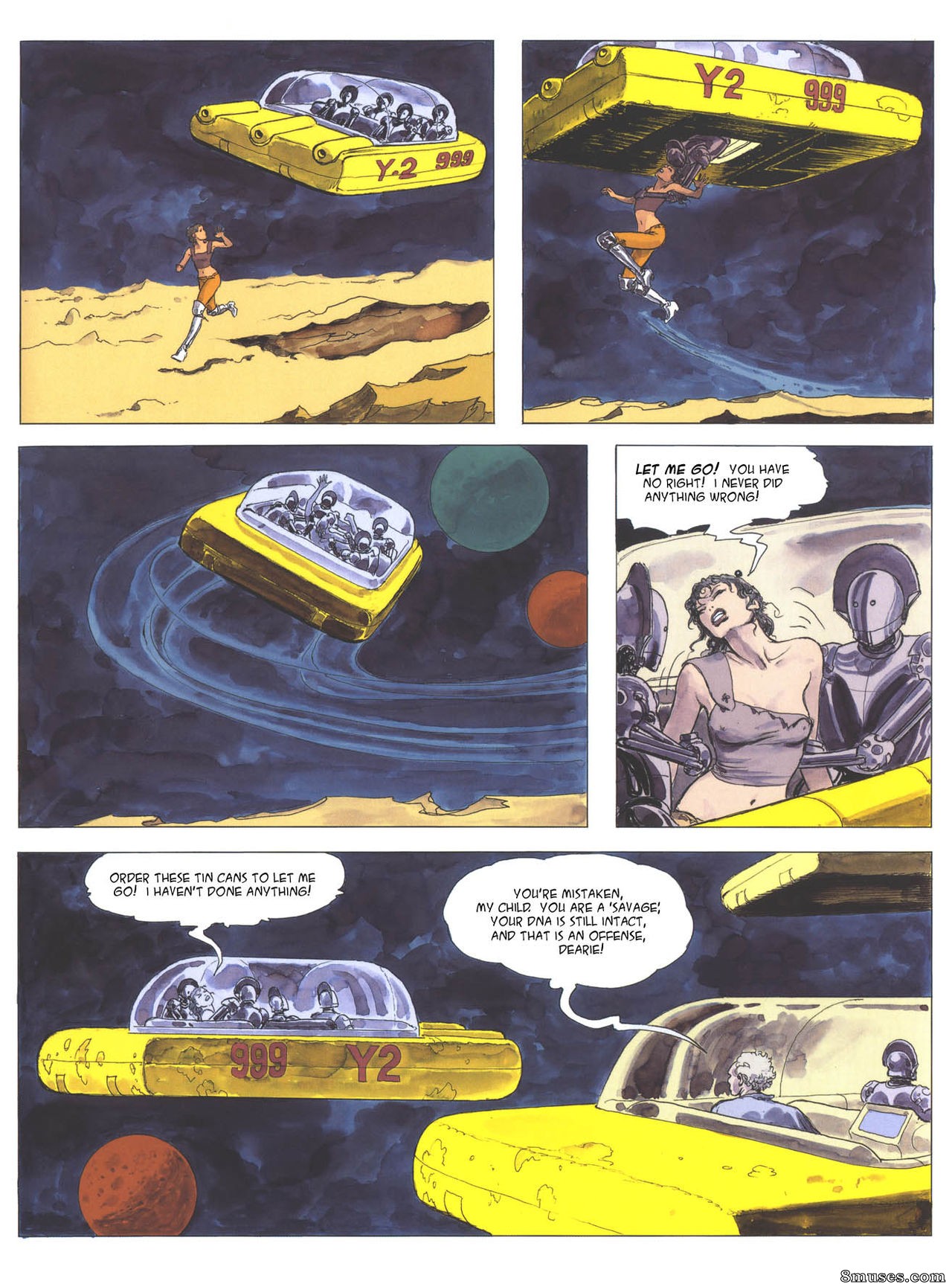 Milo Manara Comics - Piranese - O planeta prisão - Página 28