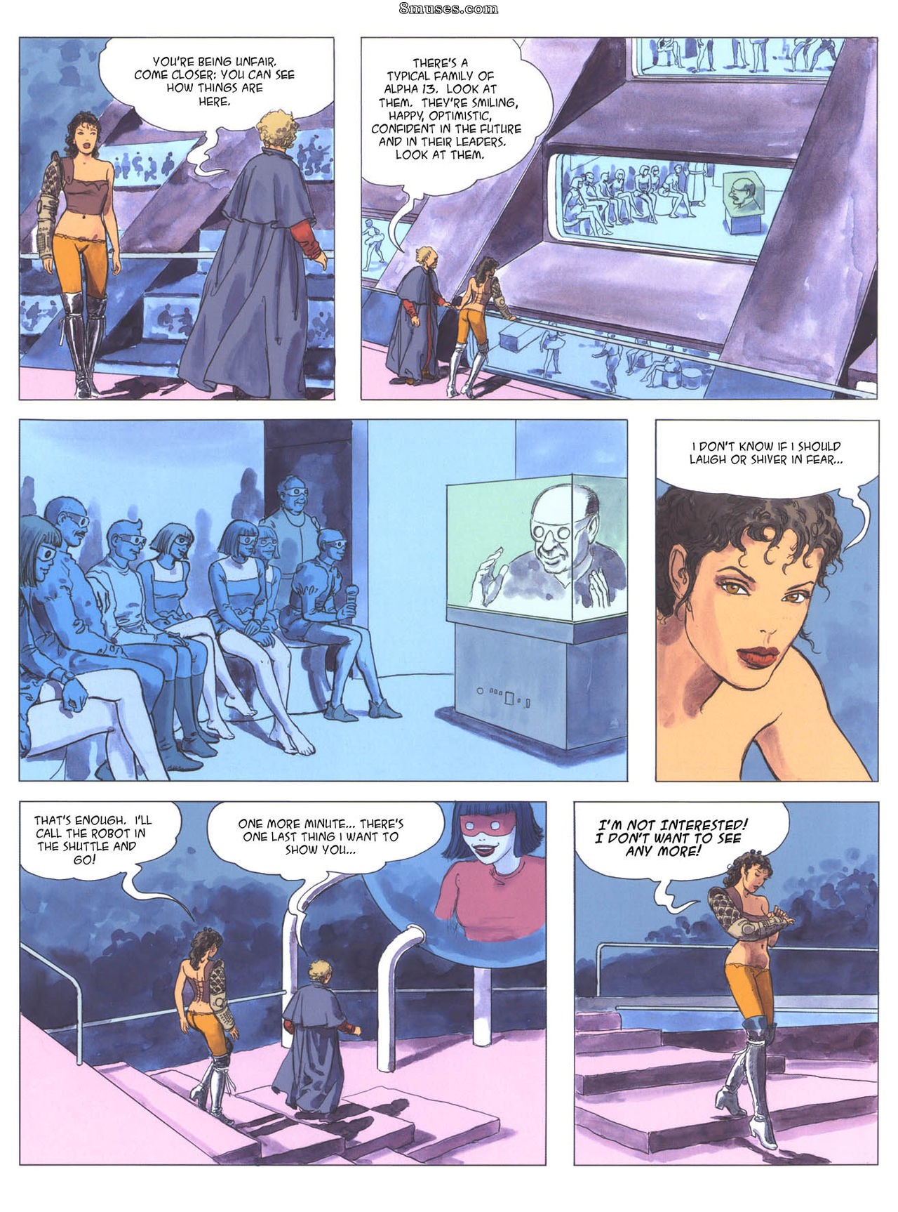 Milo Manara Comics - Piranese - El planeta prisión - Página 40