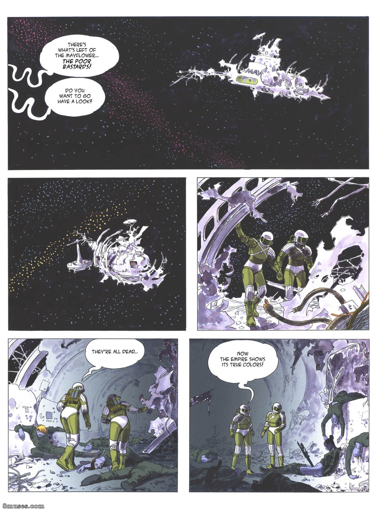 Milo Manara Comics - Piranese - O planeta prisão - Página 46