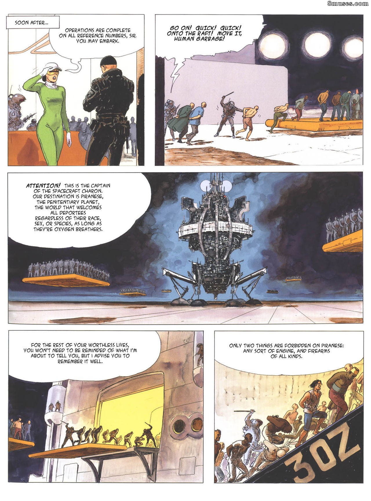 Milo Manara Comics - Piranese - O planeta prisão - Página 10