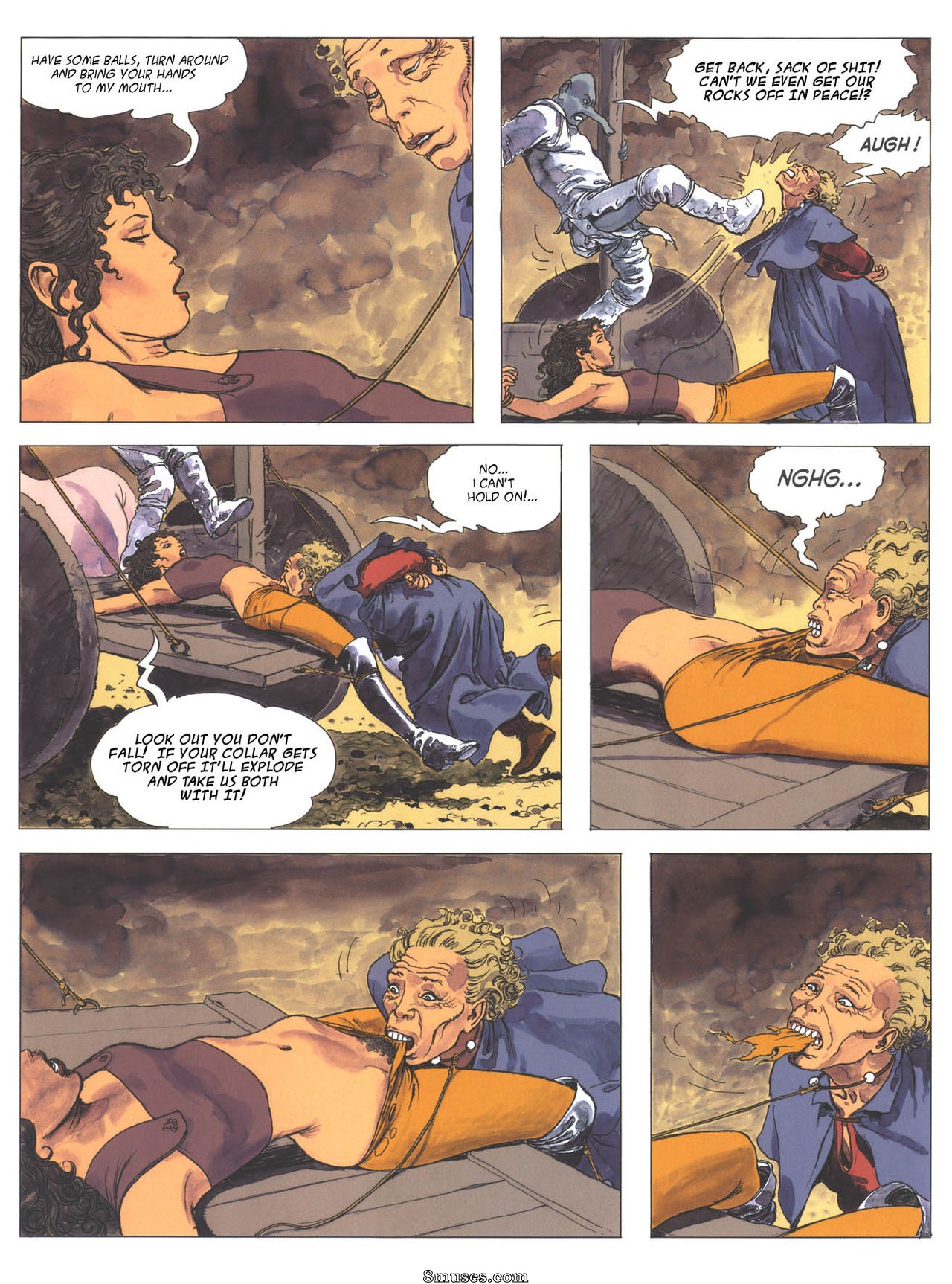 Milo Manara Comics - Piranese - O planeta prisão - Página 23