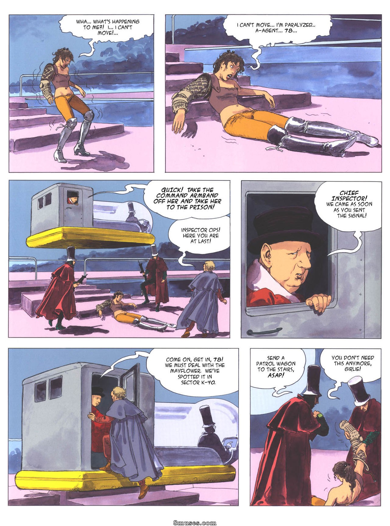 Milo Manara Comics - Piranese - O planeta prisão - Página 41