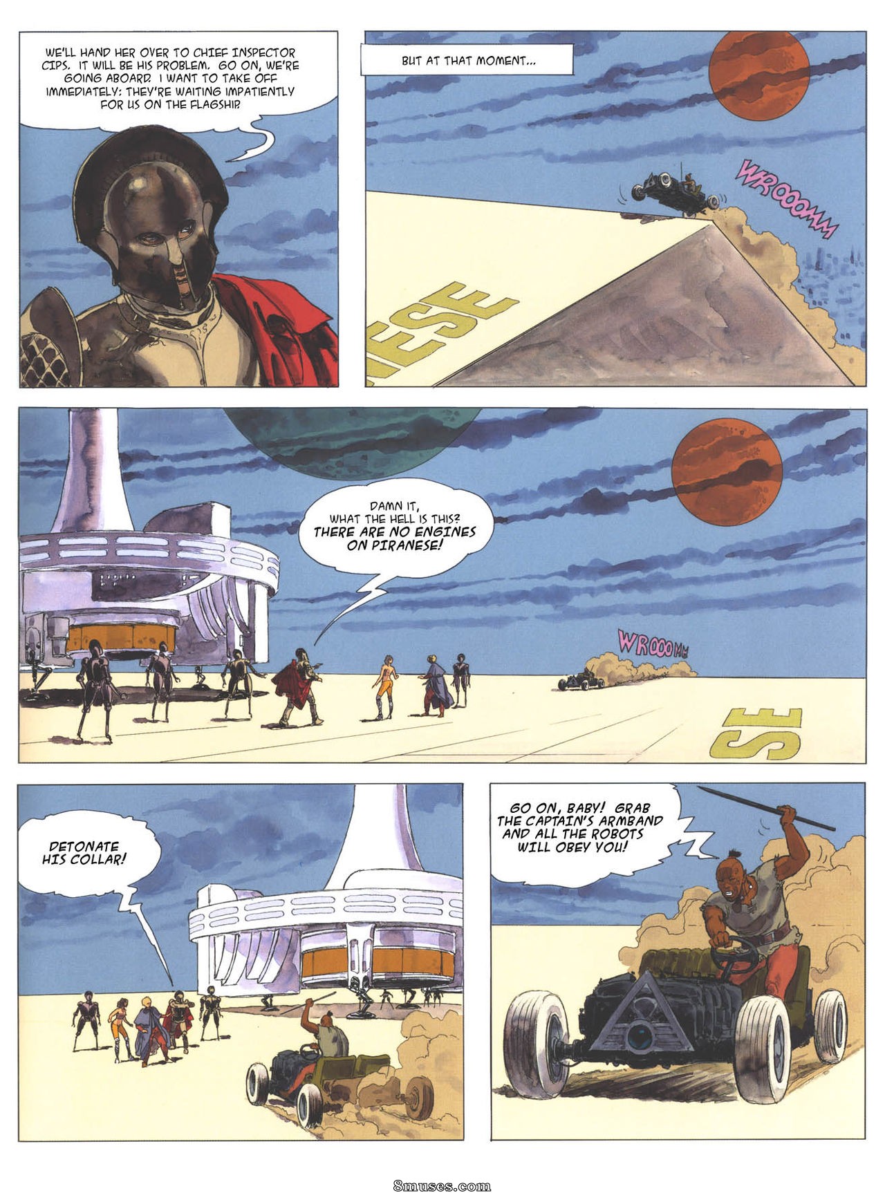 Milo Manara Comics - Piranese - O planeta prisão - Página 30