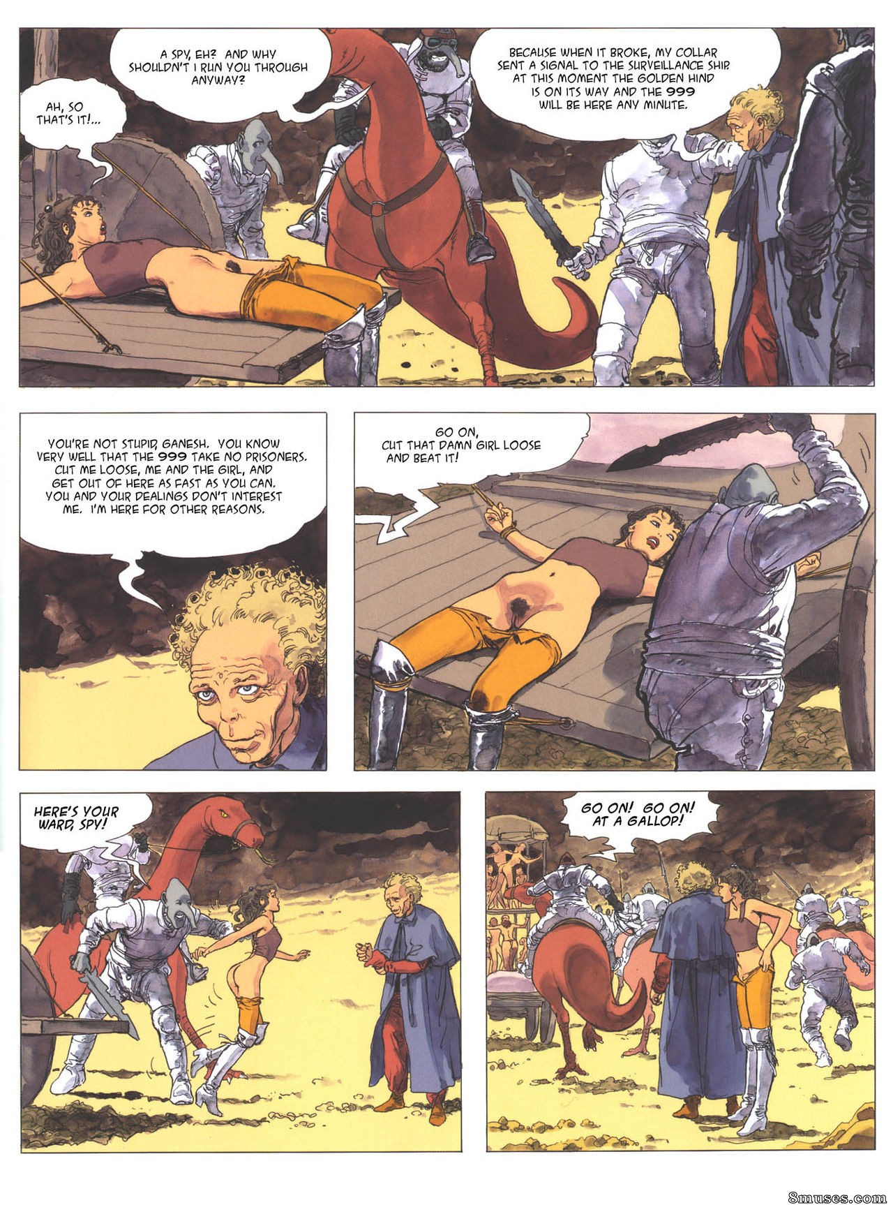 Milo Manara Comics - Piranese - O planeta prisão - Página 26
