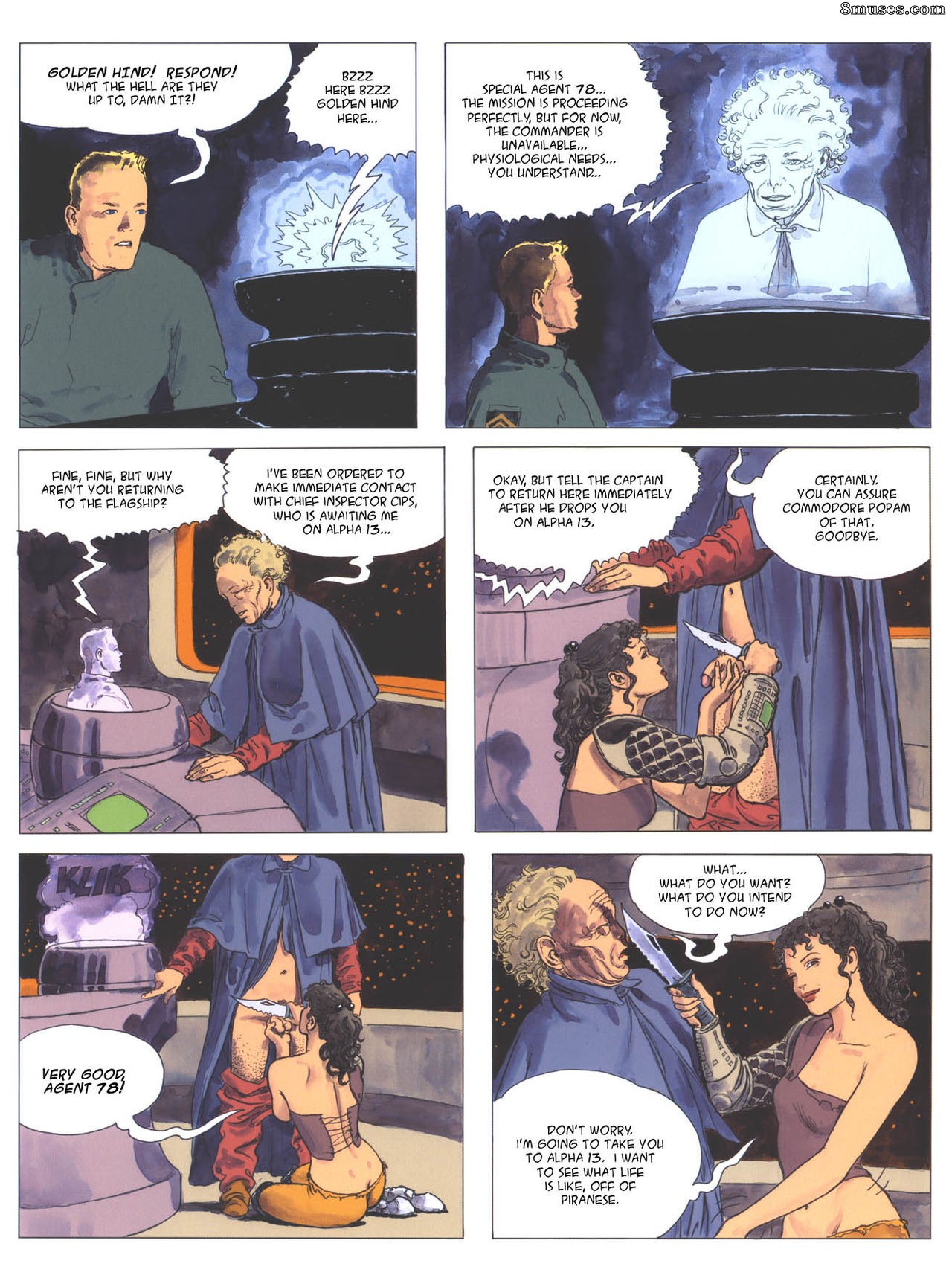 Milo Manara Comics - Piranese - O planeta prisão - Página 35