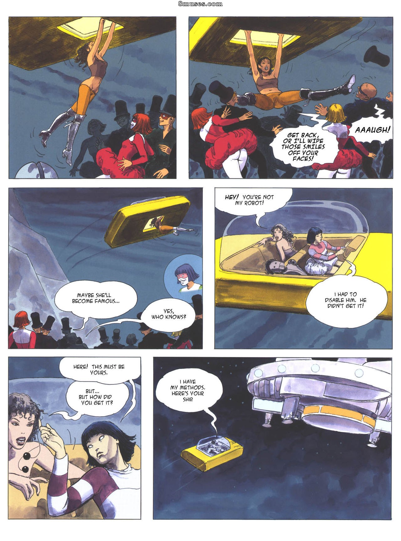 Milo Manara Comics - Piranese - O planeta prisão - Página 44