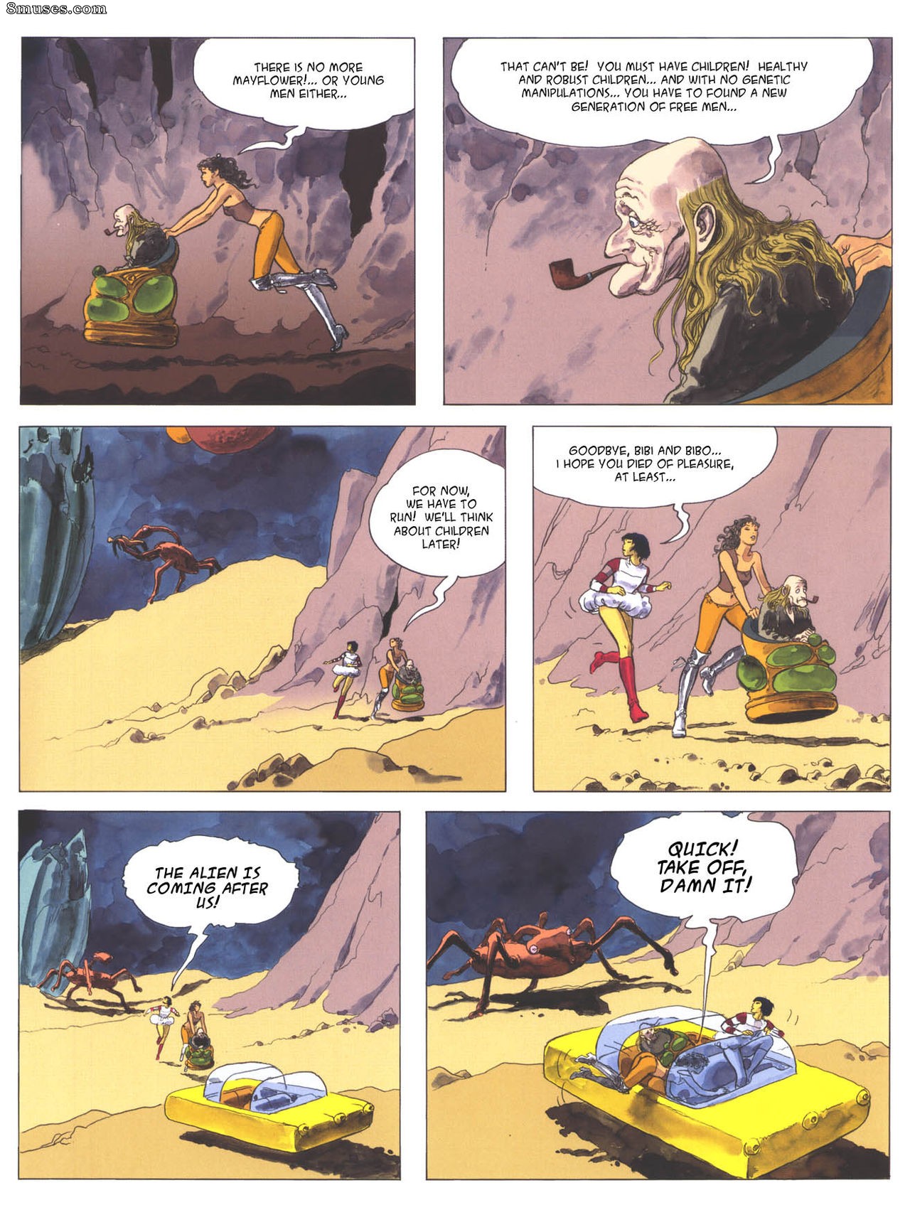 Milo Manara Comics - Piranese - El planeta prisión - Página 50