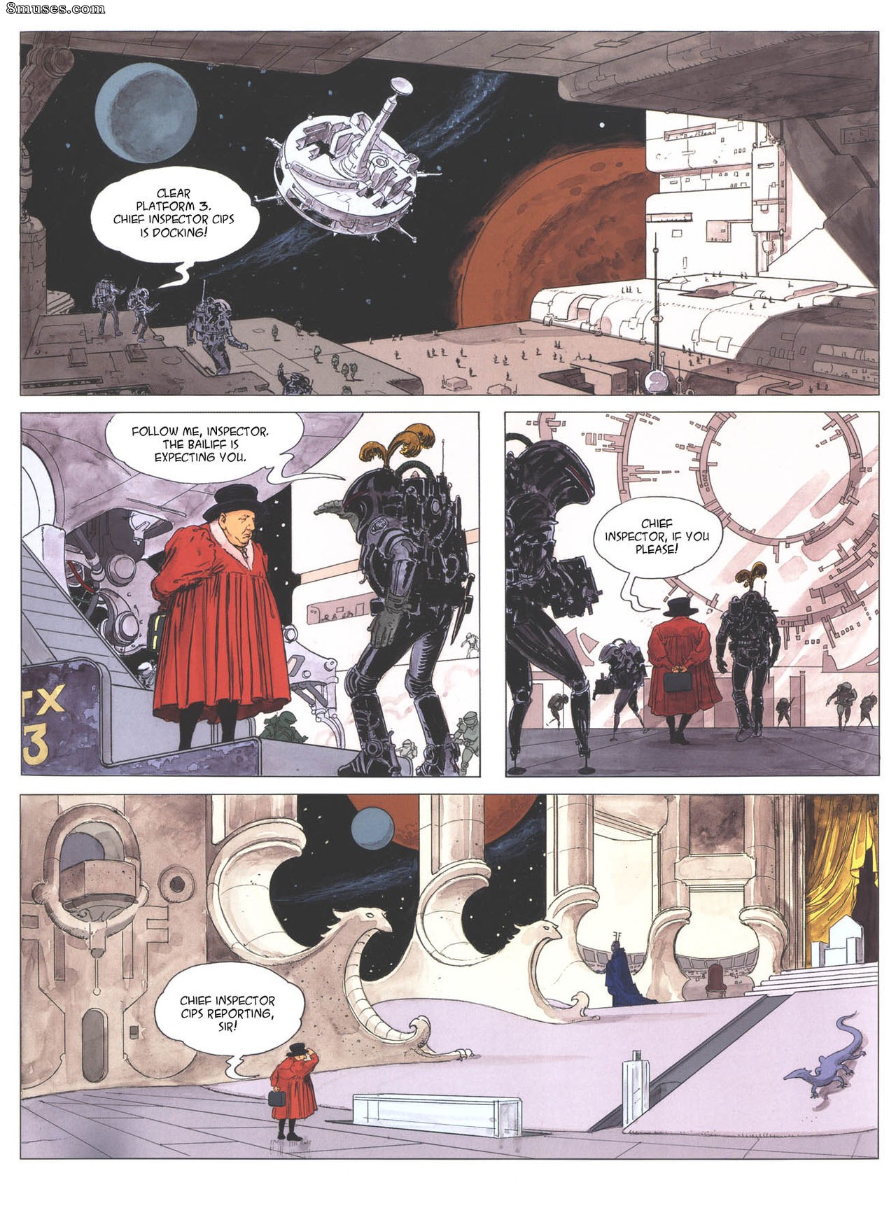 Milo Manara Comics - Piranese - El planeta prisión - Página 4