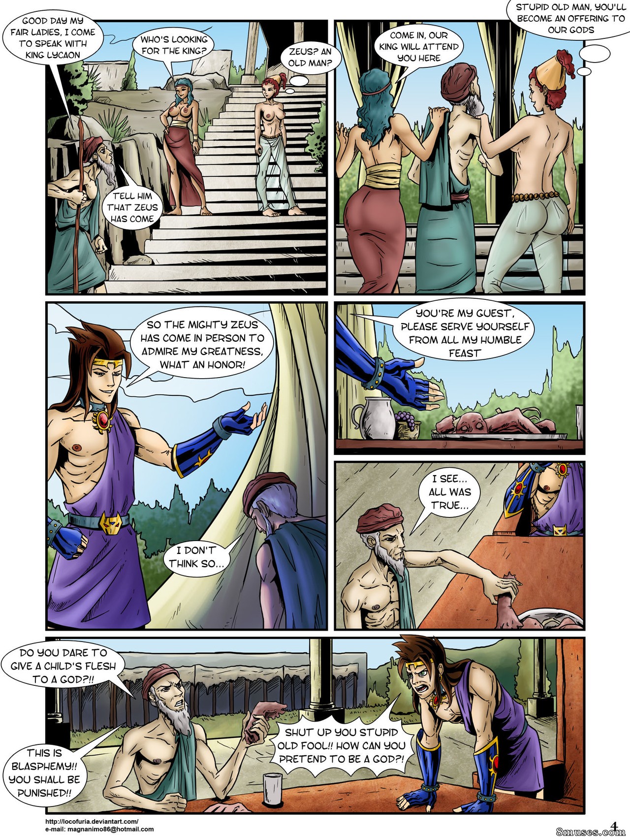 Page 8 | Locofuria-Comics/Lycaon-The-Wolf-God/Issue-1 | 8muses - Sex Comics