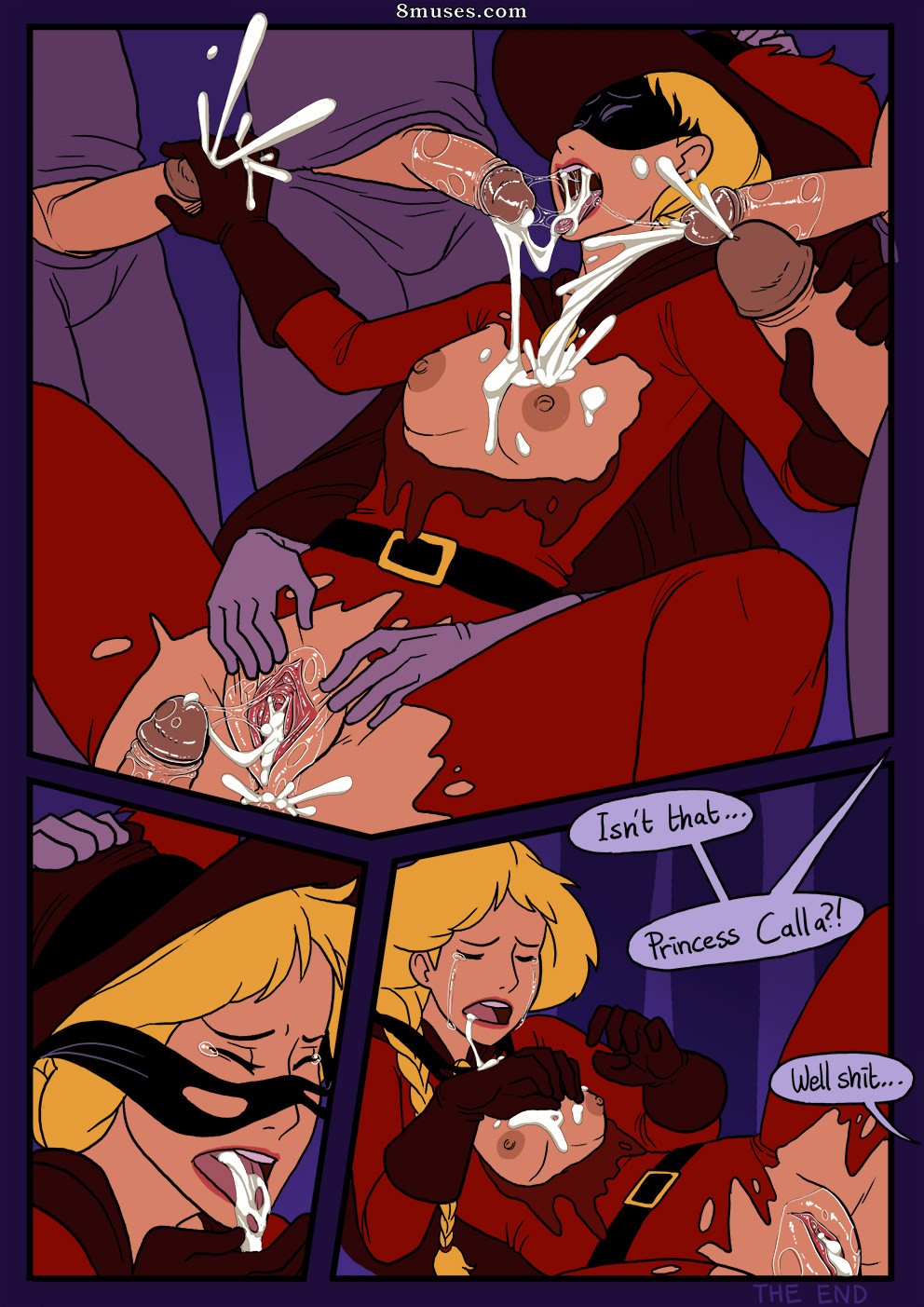 DontFapGirl Comics - The Crimson Avenger - Page 7