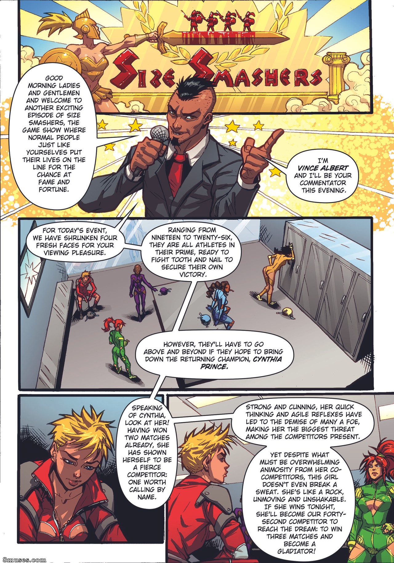 Shrink Fan Comics - Destrozadores de tamaño - Página 3