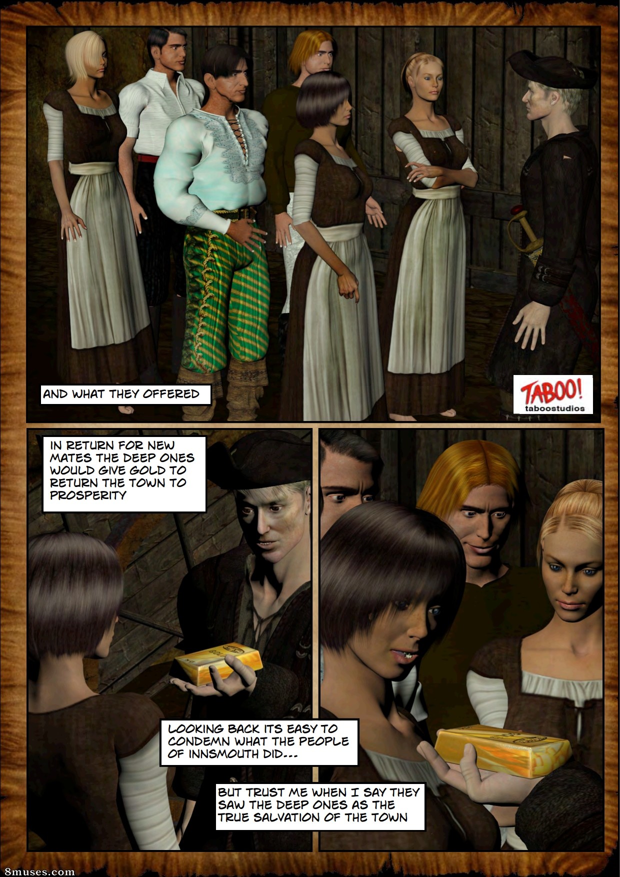 TabooStudios.com - Gonzo Comics - Sombras de Innsmouth - Página 79