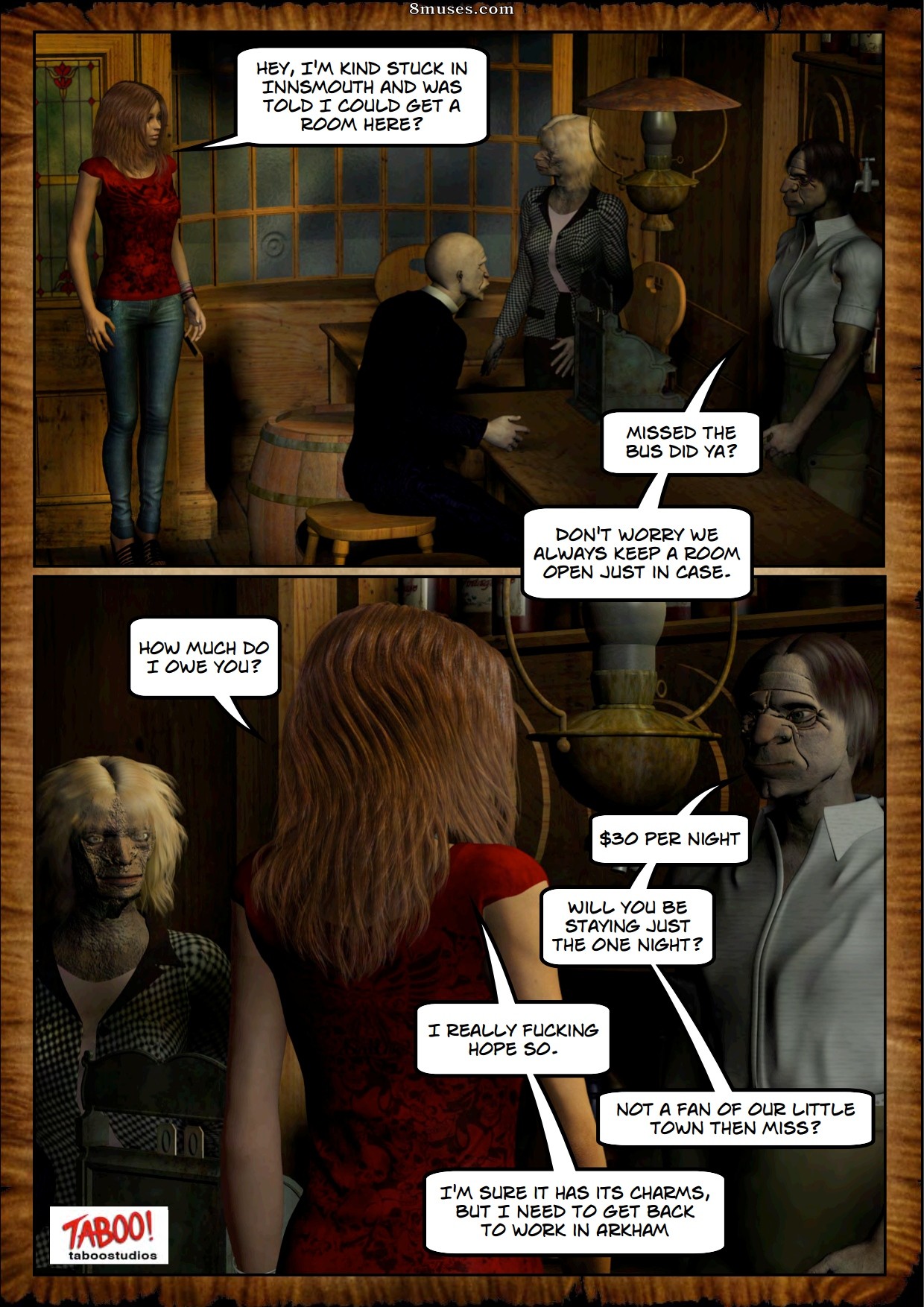 TabooStudios.com - Gonzo Comics - Sombras de Innsmouth - Página 89