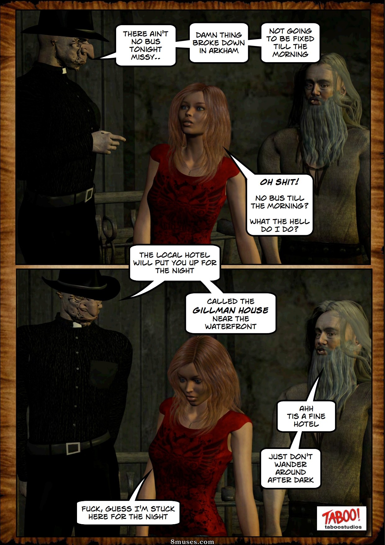 TabooStudios.com - Gonzo Comics - Sombras de Innsmouth - Página 87