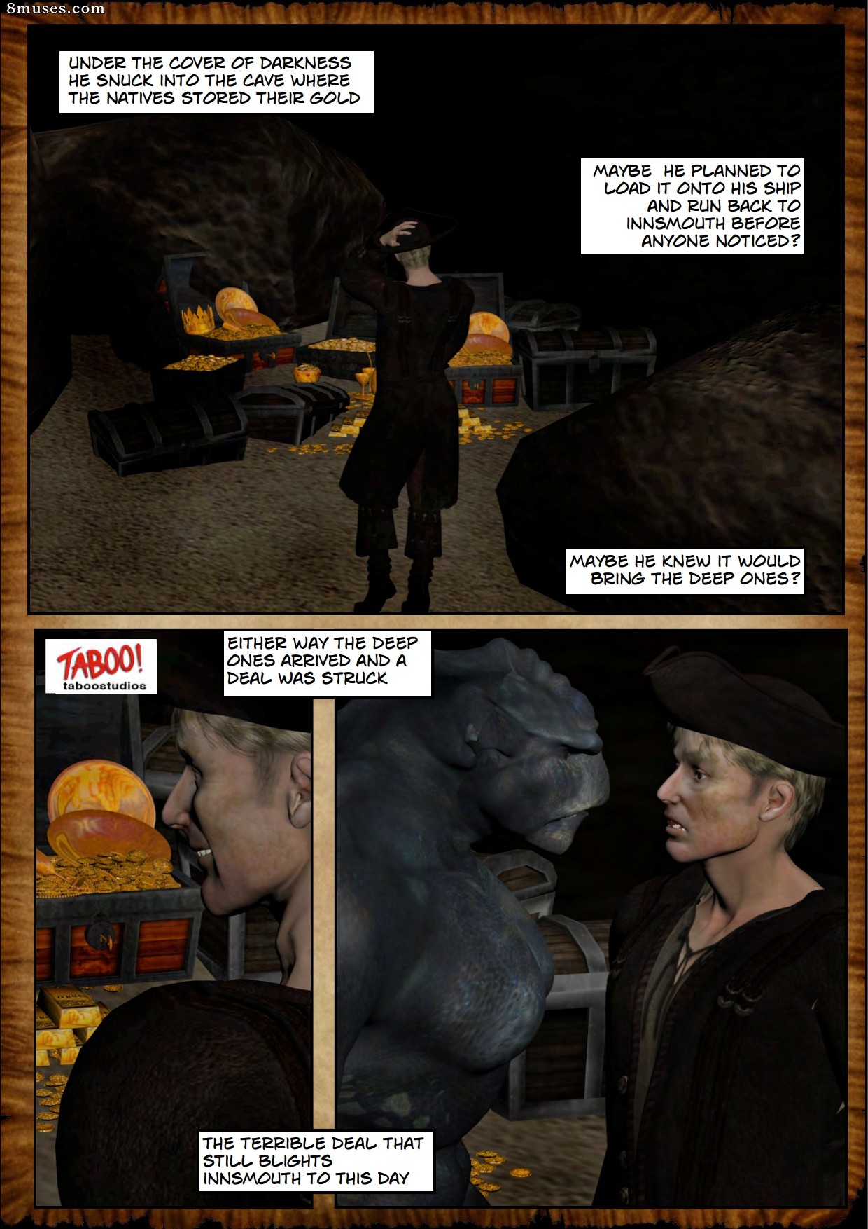 TabooStudios.com - Gonzo Comics - Sombras de Innsmouth - Página 72