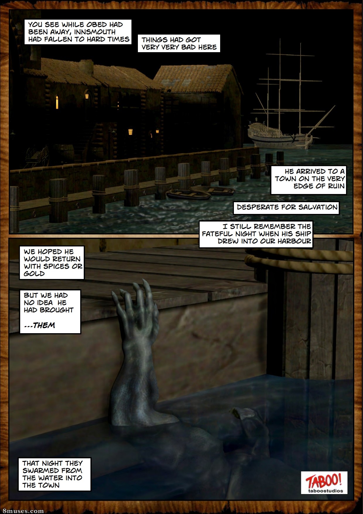 TabooStudios.com - Gonzo Comics - Sombras de Innsmouth - Página 74