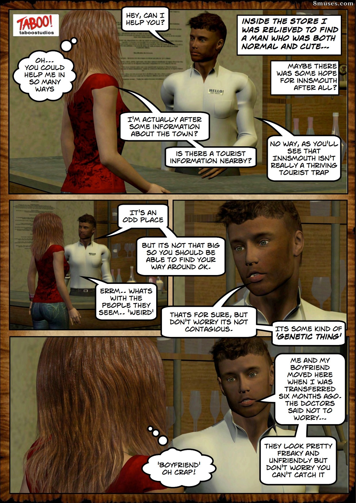 TabooStudios.com - Gonzo Comics - Sombras de Innsmouth - Página 41