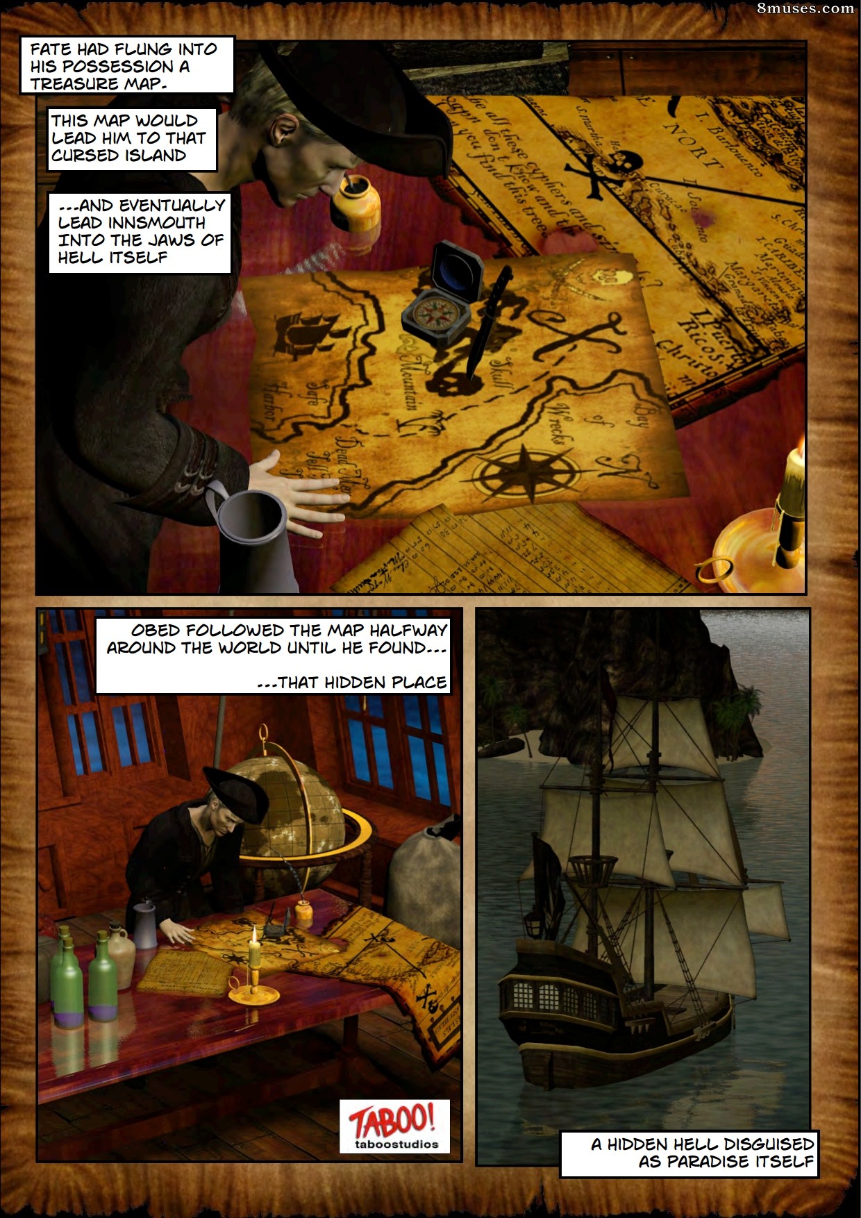 TabooStudios.com - Gonzo Comics - Sombras de Innsmouth - Página 52