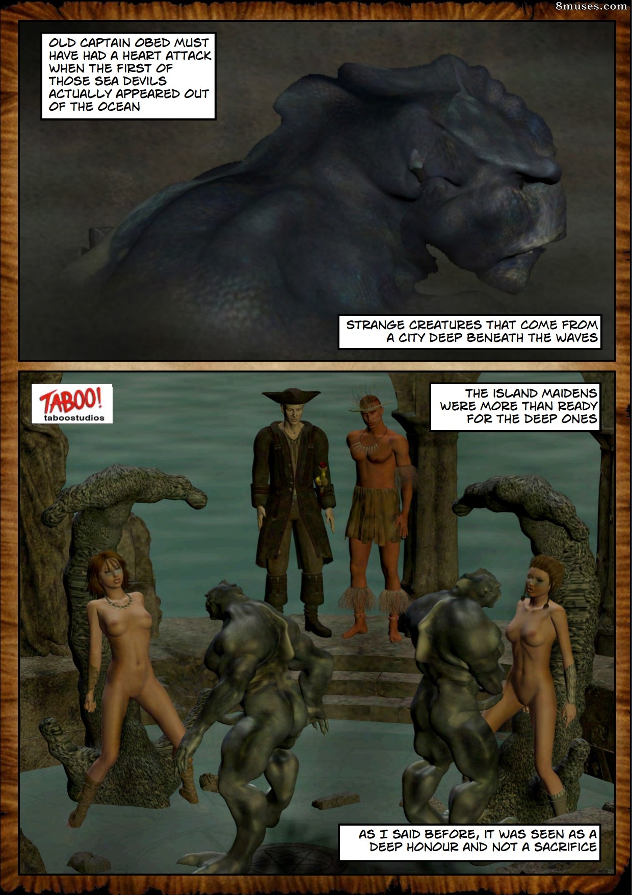 TabooStudios.com - Gonzo Comics - Sombras de Innsmouth - Página 63