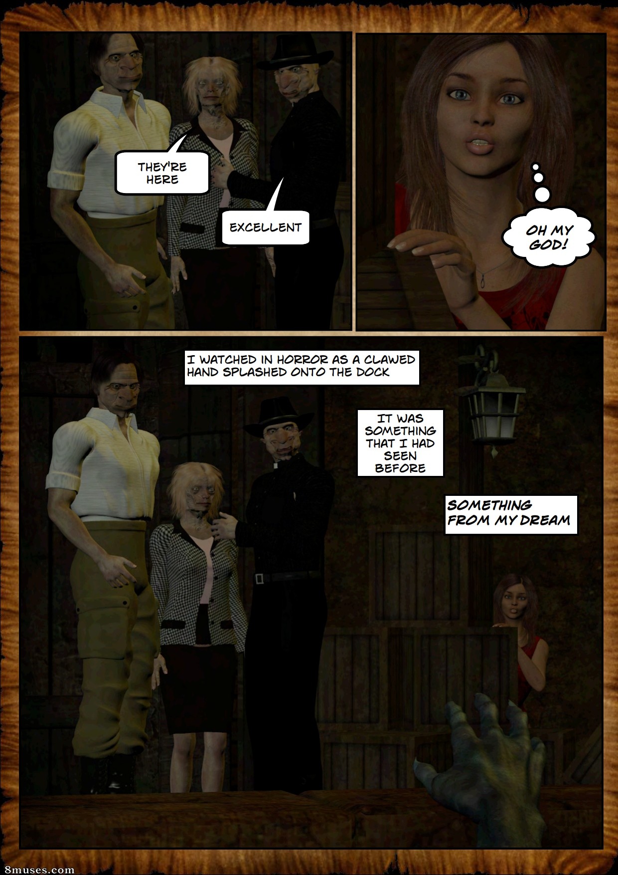 TabooStudios.com - Gonzo Comics - Sombras de Innsmouth - Página 129