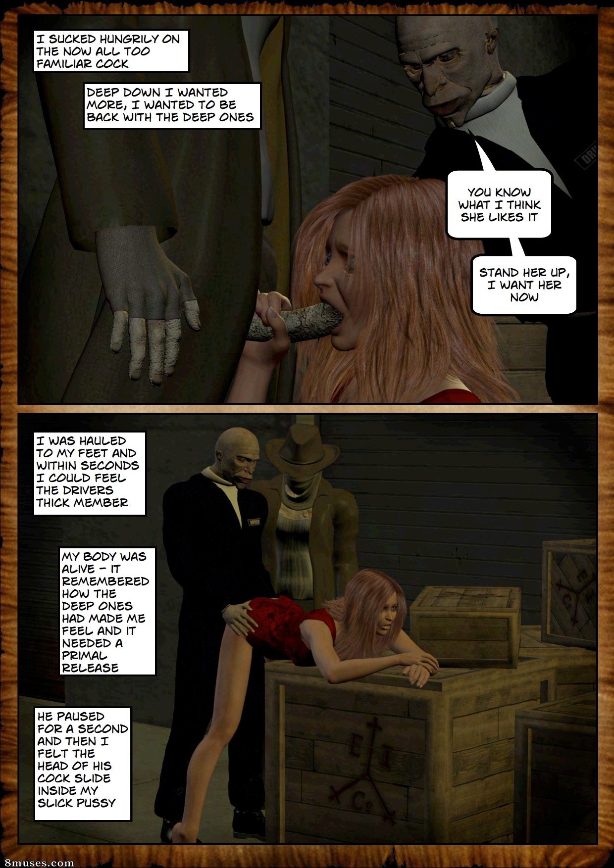 TabooStudios.com - Gonzo Comics - Sombras de Innsmouth - Página 140