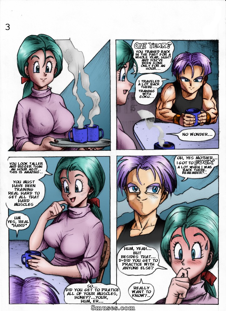 Pandoras Box Comics - Dragon Ball Z - Time Travel - Page 3