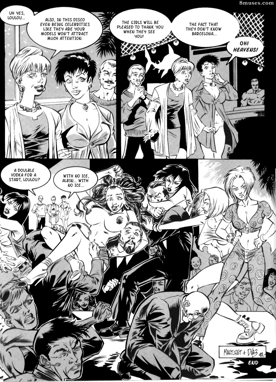 Diaz & Marturet - Les filles LouLou - Graal sacré - Page 6