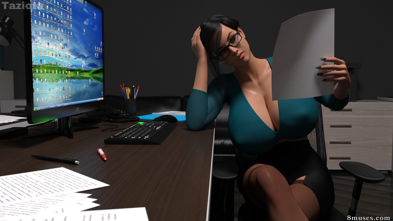 Taziota - Working Late - Page 2