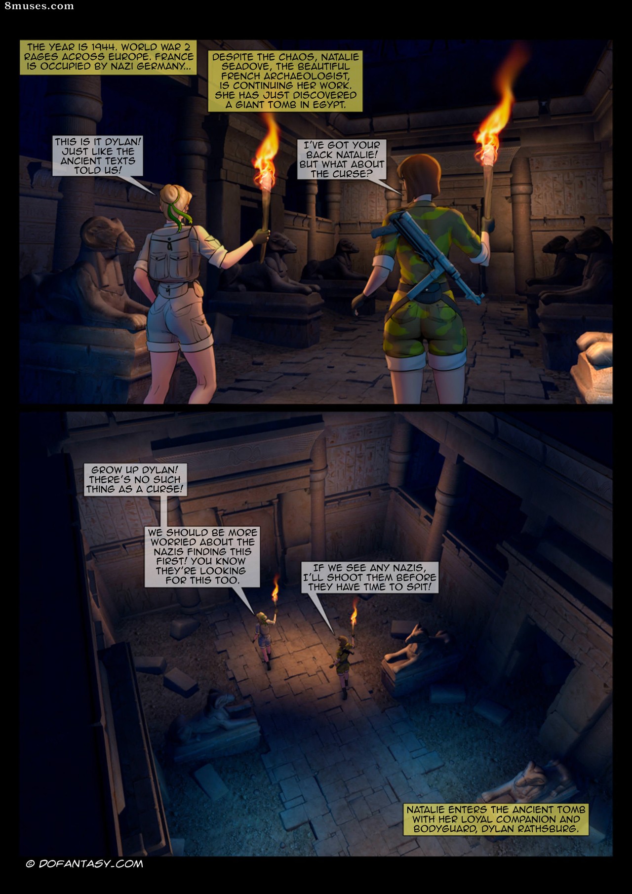 Fansadox Comics - Fansadox 458 - Egypt adventure - Feather - Page 5