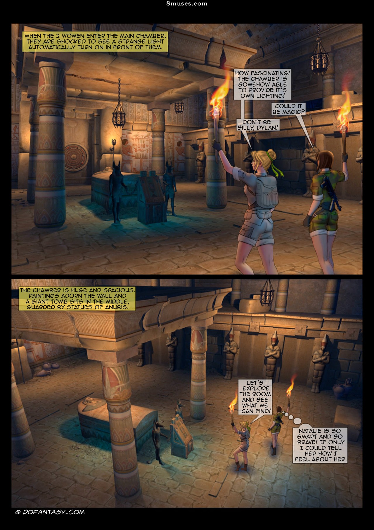 Fansadox Comics - Fansadox 458 - Egypt adventure - Feather - Page 6
